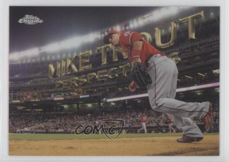 2016 Topps Chrome Perspectives Mike Trout #PC-16 1c2s