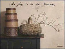 Art Print, Framed, Plaque By Billy Jacobs - The Joy is in the Journey - BJ810