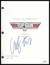 Anthony Edwards "Top Gun" AUTOGRAPH Signed 'Goose' Full Script Screenplay ACOA