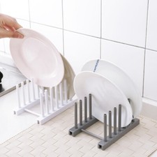 Kitchen Lid Pan Plate Organizer Dish Drainer Stand Shelf Rack Storage Holder