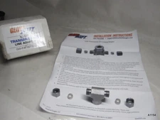 GlowShift 5/16" Transmission Cooler Feed Line T-Fitting Adapter for Temp Sensor