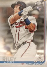 2019 Topps Chrome Update Baseball Base #37: Austin Riley Topps Chrome Update