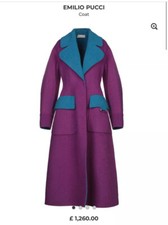 Emilio Pucci Coat, Nwt,size Uk12/it44.rrp£2240