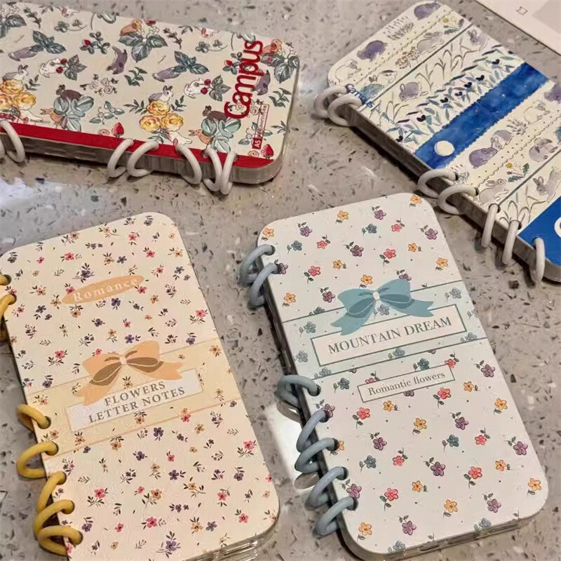 Funny Notebook-Shaped Flip Phone Case for Apple iPhone 13 14 15 16