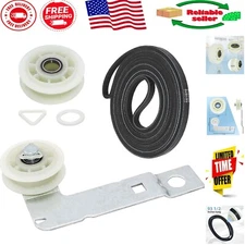 2024 Upgraded Dryer Idler Pulley Assembly with Belt - Compatible with Whirlpool
