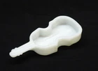 PERFECT Vintage Milk Glass Violin Trinket Dish/Ashtray!