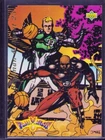 Rare Upper Deck FaniMation Card featuring Michael Jordan & Larry Bird