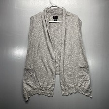 Torrid Cardigan Vest Sleeveless Gray Pockets Women’s Plus Size 1