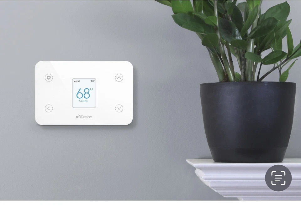 iDevices IDEV0005AND5 Wi-Fi Smart Thermostat - White - Image 2 of 4