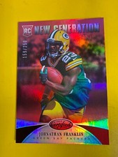 38260 	2013 Certified Mirror Red #241 Johnathan Franklin PACKERS ROOKIE #159/250