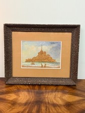 Korkschnitzerei Le Mont-Saint-Michel von Gaston Barrere