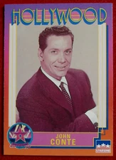 Hollywood Walk Of Fame - Card #225 - John Conte - Starline 1991