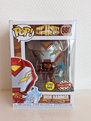 Funko POP! Infinity Warps Iron Hammer 680 Glows in the Dark Special Edition