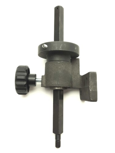 Palo/Montaggio Porta Utensili Lavoro/Montaggio Rotazione 360° Gamma 120mm Fori 2x 8mm Filettatura M10 - Foto 5 di 7