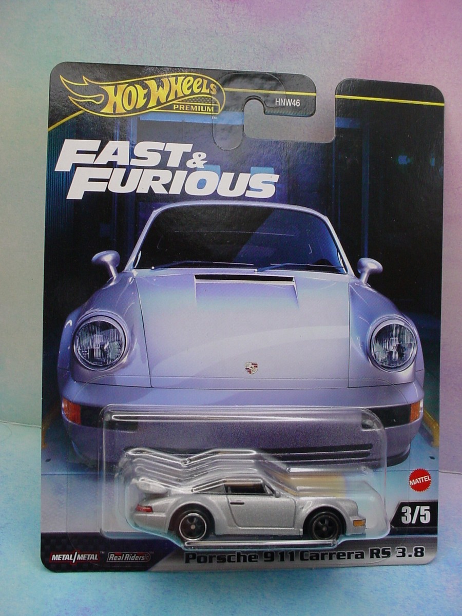 Hot Wheels Fast & Furious PORSCHE 911 CARRERA RS 3.8 ☆silver