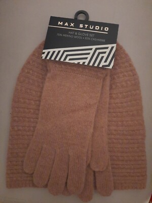 Neu! MAX STUDIO SET 70% Merino Wolle 30% Cashmere