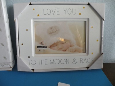 Malden 4 x 6  Photo Frame Love You To The Moon And Back Again New f1
