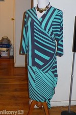 NWT Gorgeous Designer Soho Apparel Wrap dress, 1X