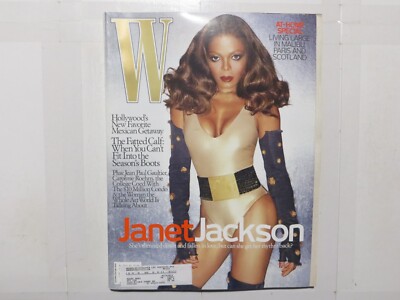 W fashion magazine JANET JACKSON October 2006 PHOTOS Edward Bess 3K