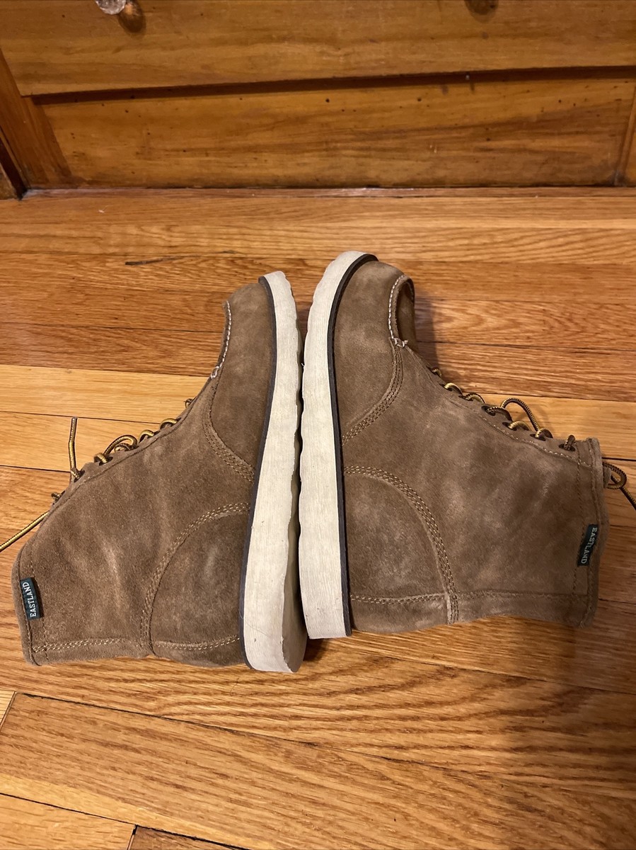 Eastland Lumber Up 7241-40 Suede Peanut Leather Work Boot  display picture 2