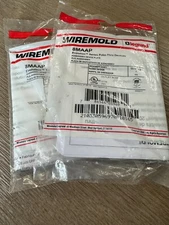 Lot of 2 Wiremold Legrand 8MAAP Evolution Series Poke-thru Devices A/V Plate