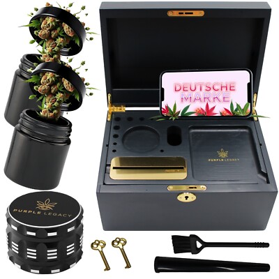 PURPLE LEGACY   Sphinx's Secret Sanctuary | Gigantische Stash Box mit Grinder
