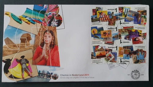 2011 NETHERLANDS NEDERLAND POSTCROSSING TOURISM HOLIDAYS NR 638 FDC