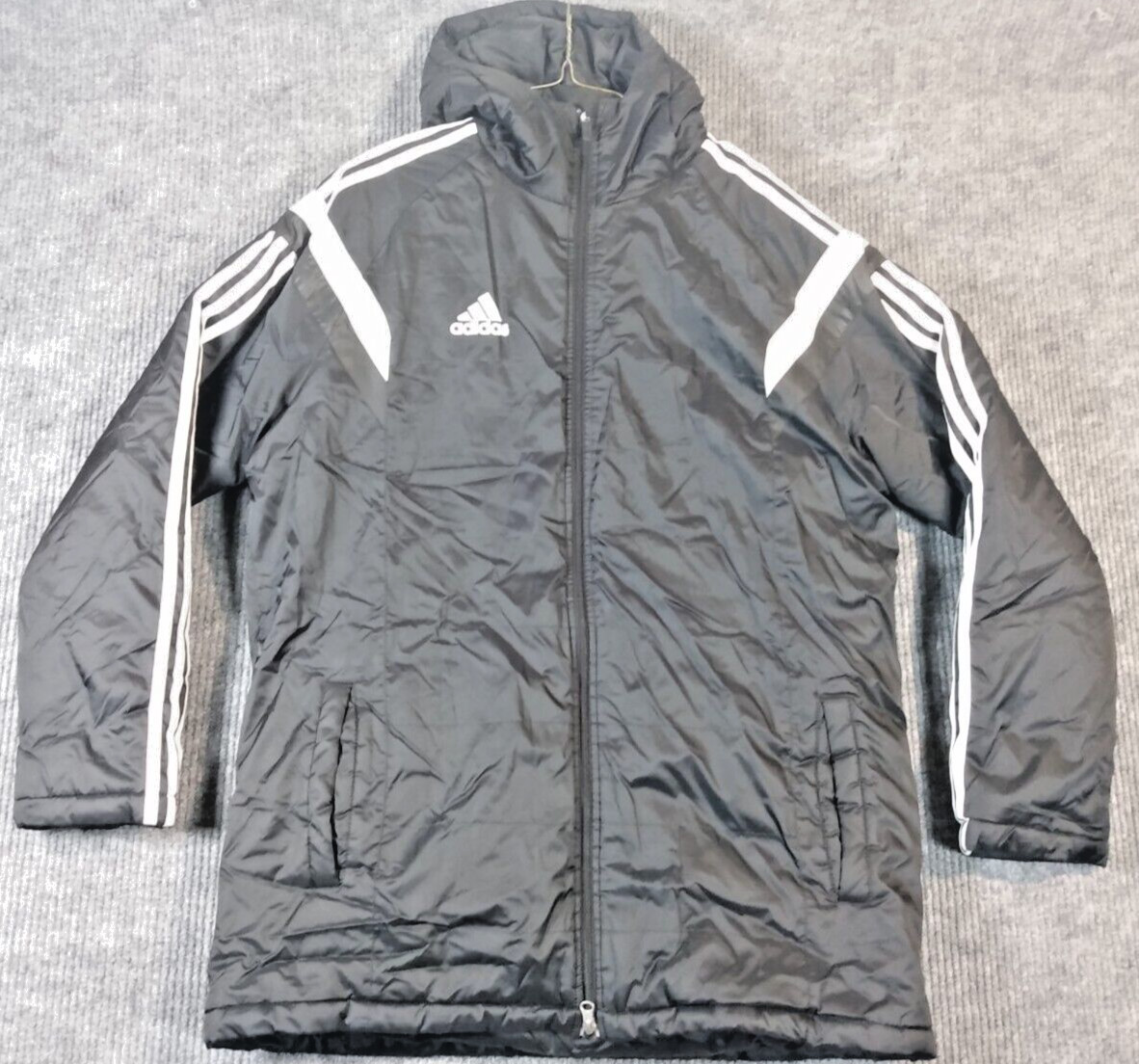 Adidas Windbreaker Coaches Cold Weather Soccer Footba… Gem