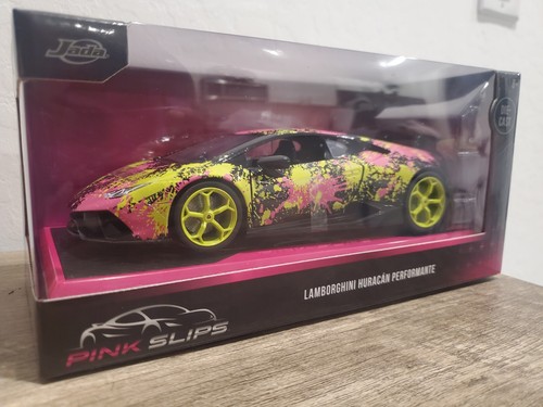JADA (Pink Slips) LAMBORGHINI HURACAN PERFORMANTE Die-cast Scale 1:24 VERY RARE - Picture 2 of 2
