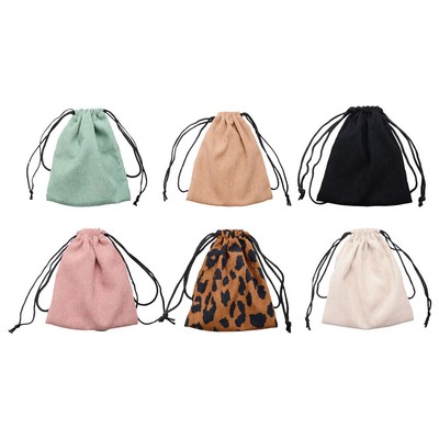 Casual Solid Messenger Bag Women Plush Drawstring Fashion Clutch Shoulder Totes