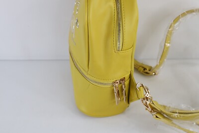 Deadstock Vintage Y2K Bebe Los Angeles Babydoll Faux Leather Mini Backpack Bag Deadstock Vintage Y2K Bebe Los Angeles Babydoll Faux Leather  main image 3