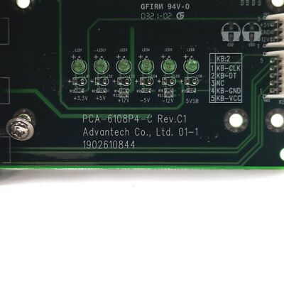 PCA-6114P12 - The PCA-6114P12-0B3E is a single segment passive backplane with 1 ISA, 11 PCI and