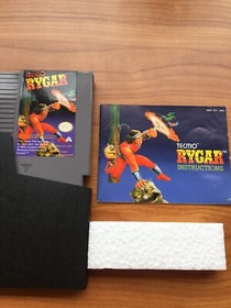 Nintendo NES Game: Rygar PAL-A CIB PAL-UK OVAL SEAL