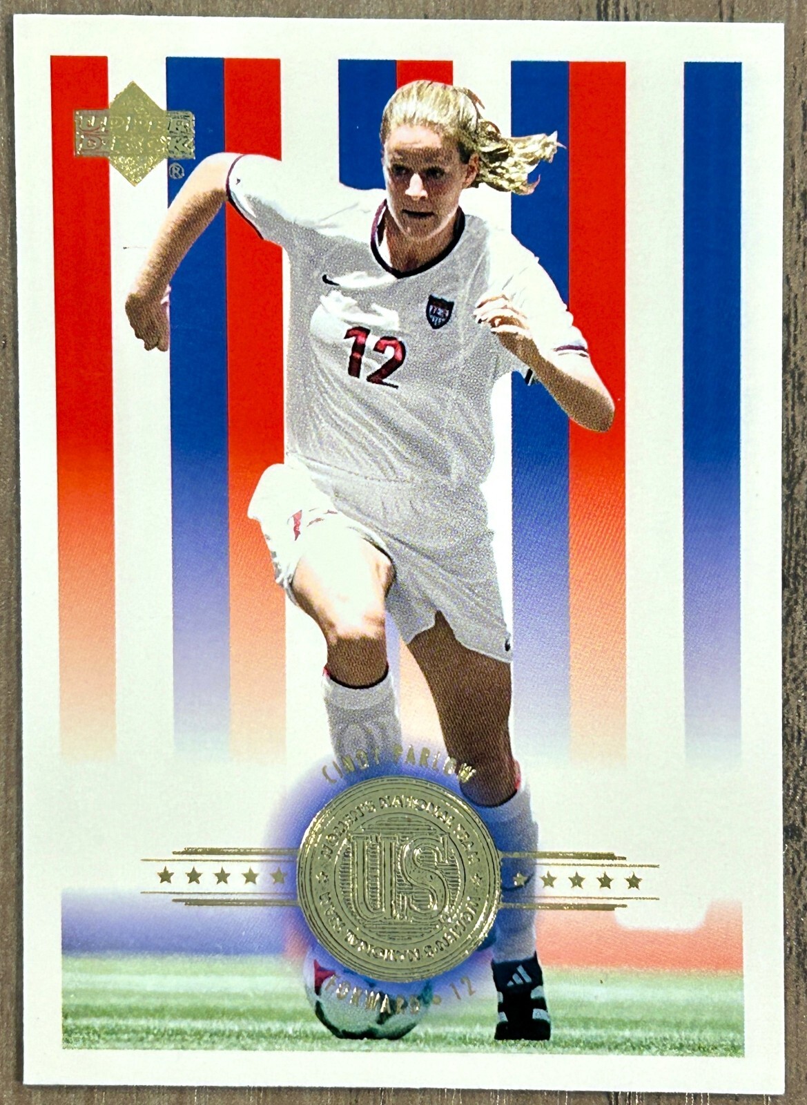 2000 Upper Deck (USWNT) Cindy Parlow #93 - NEAR MINT+ Cond