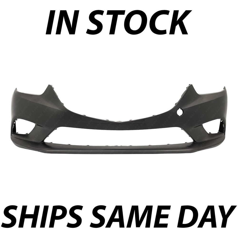 NEW Primered - Front Bumper Cover Fascia for 2014 2015 2016 2017 Mazda 6 14-17