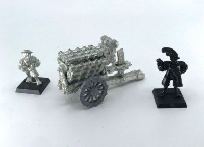 Hellblaster Volley Gun With Crew The Empire - Warhammer Fantasy Metall C4202