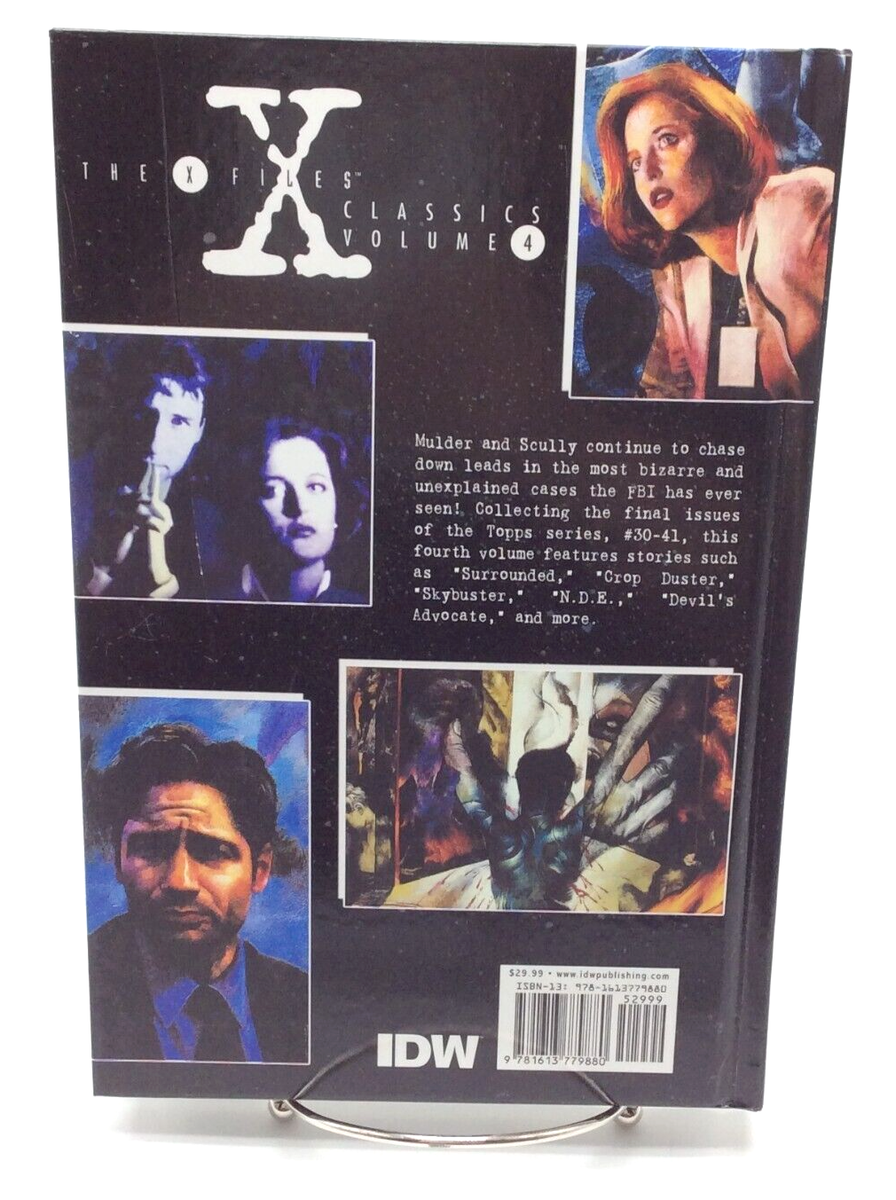IDW The X-Files Classics Vol 4 Hardcover Graphic Novel | eBay