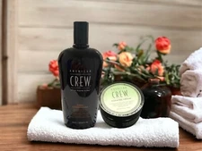 American Crew Daily Moisturizing Conditioner 33.8 oz + Forming Cream 3oz Lot