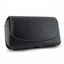 Funda de cuero horizontal con clip para cinturón y funda con lazo para cinturón para LG K3 2017 US110