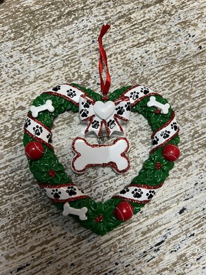 Polar X Dog Ornament 