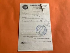 U.S. The Barteldes Seed Company Seed Growers Importers 1908 Receipt R40184