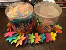 Luau, Tropical Lei Foam Craft, Makes 10 Leis.