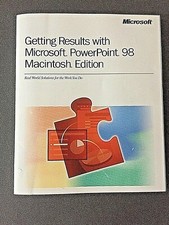 Vintage 1998 Macintosh Edition: Getting Results with Microsoft Powerpoint pbk