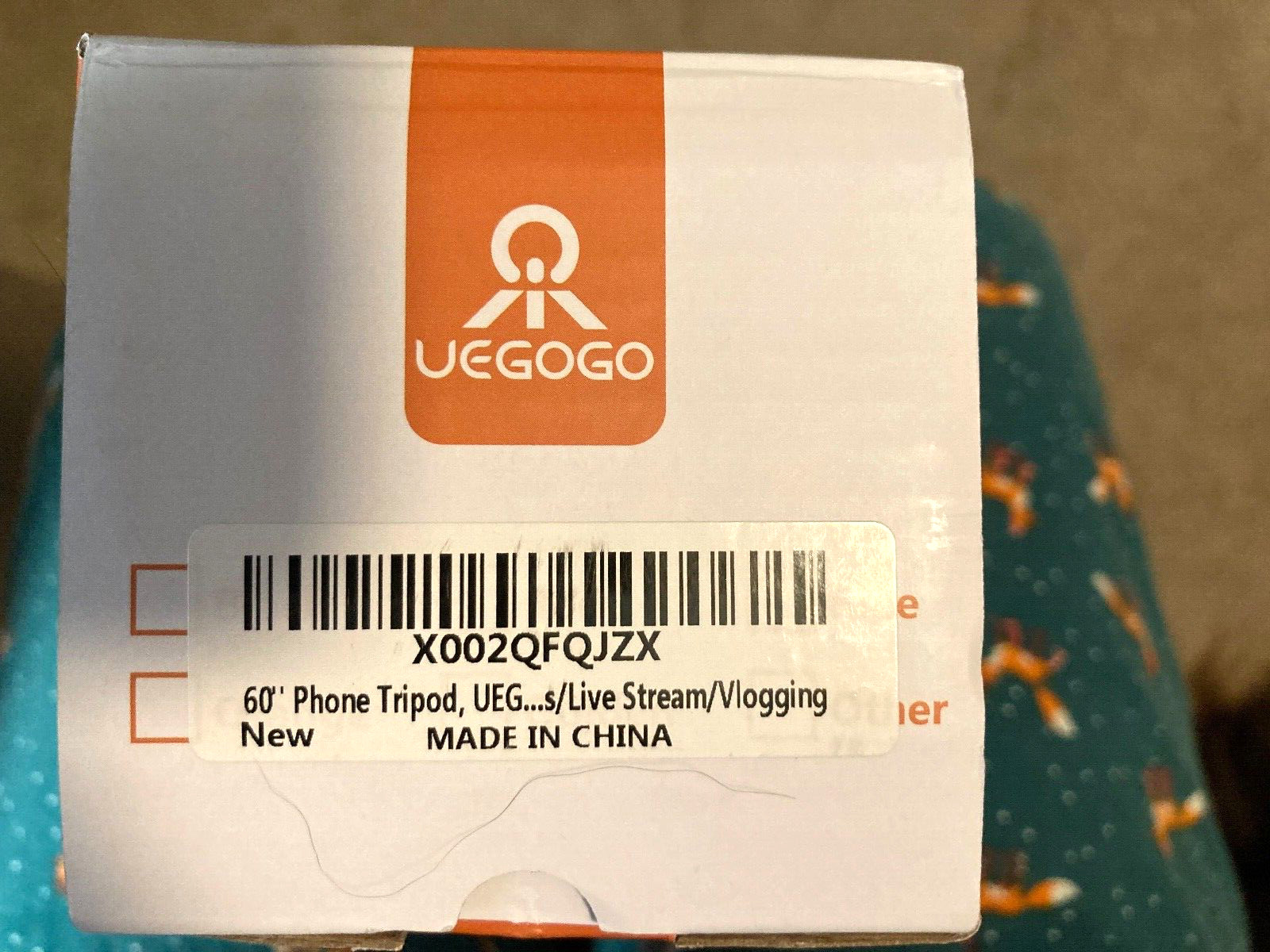 UEGOGOTEK  camera tripod 60" perfect for video recording/selfies/live stream
