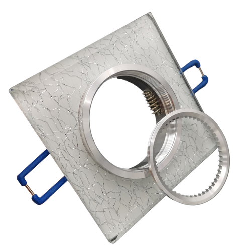 PORTA FARETTO INCASSO ORIENTABILE e FISSO LAMPADINE LED GU10 MR16 controsoffitto - Foto 102 di 128