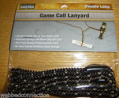 Avery Greenhead Gear Decoys Double 2-Loop Call Lanyard Duck Goose Decoy