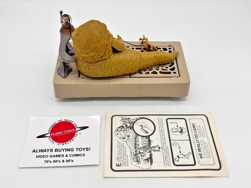 1983 Jabba The Hutt Playset Complete Vintage Star Wars ROTJ Kenner +Instructions - Picture 3 of 3
