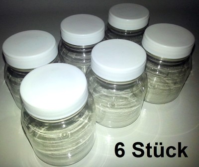 6 Plastik Becher für Dips Pop Ups Aroma Popup Boilie PVA Flavour Bag Dipbecher
