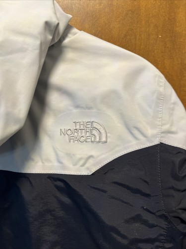 The North Face Jacket Boys Large Black /gray Hyvent Hooded - Picture 13 of 19