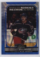2021-22 O-Pee-Chee Platinum Marquee Rookies Blue Surge Cole Sillinger #285 0wp8